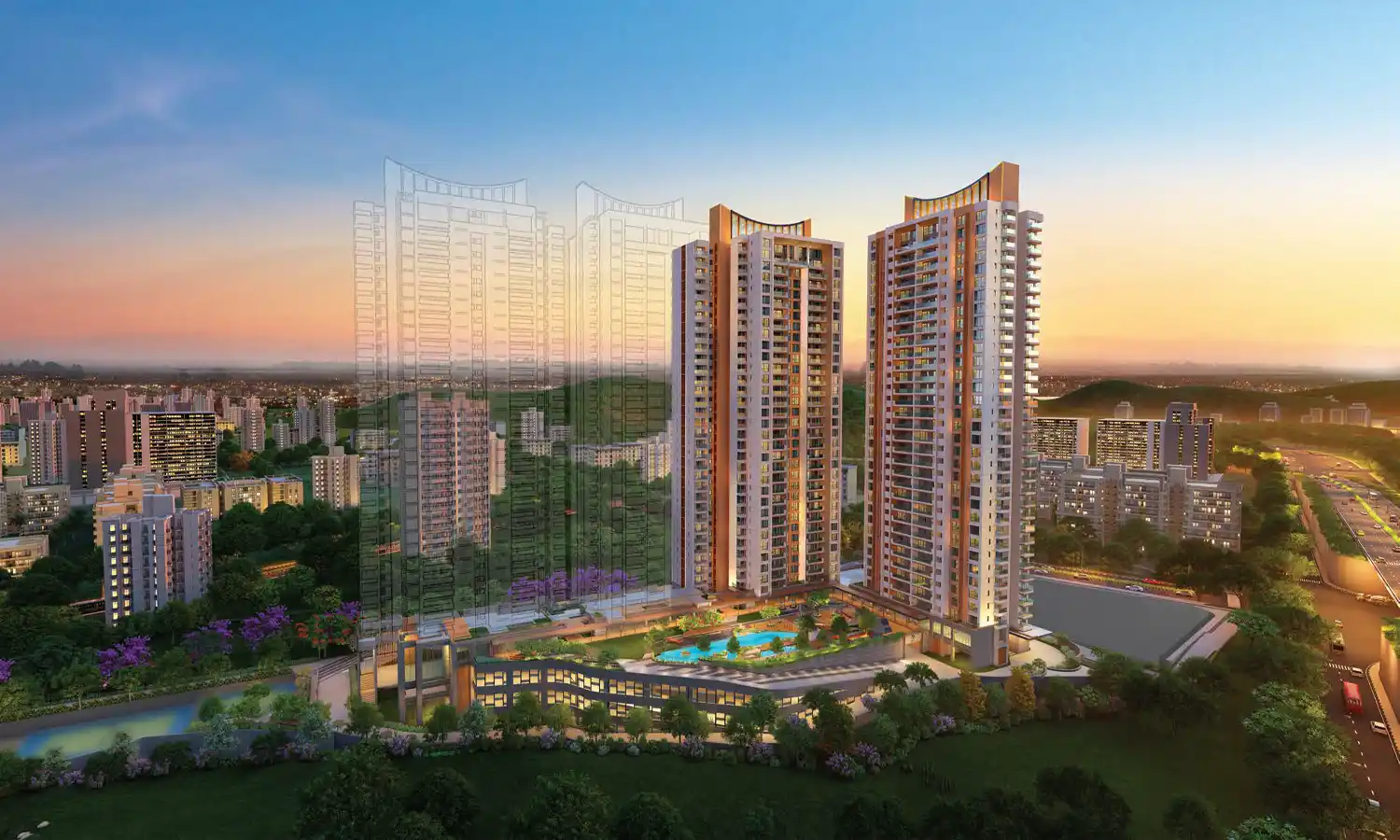  luxury 3 BHK, 4 BHK Flats at 24K Altura Baner Pune