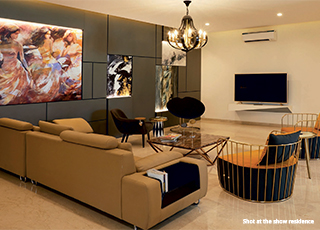 Spacious Living Rooms at 24K Atria In Pimple Nilakh Pune